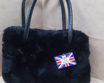 Little Black bag in Sheepskin