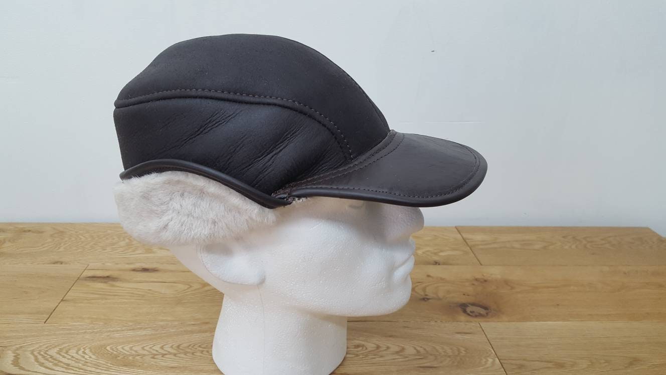 帽子 CCU MARINE HAT SHEEP SKIN BLACK CCU 