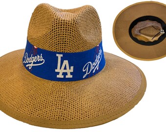 100% Paper Straw Fedora Panama Style 