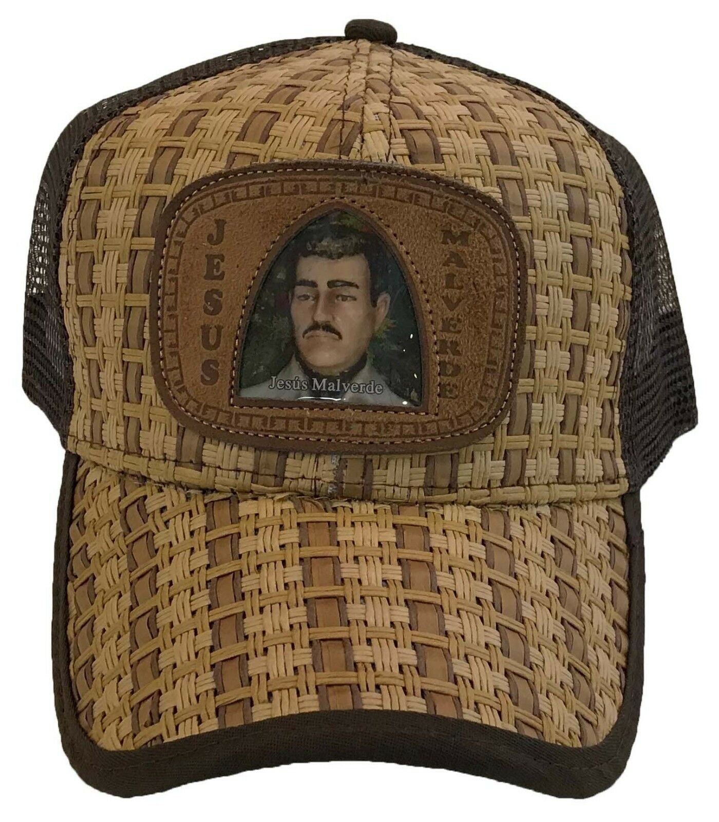 Tattoo Santa Muerte Skull Malverde Rhinestone Trucker Mesh Fashion Ball Cap Hat
