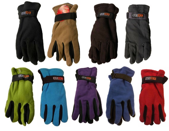 Men Women Lady Outdoor Sports Winter Fleece Thermal Insulation - Etsy