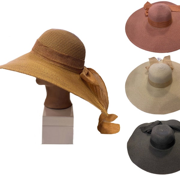 Lavender Straw Hat Etsy