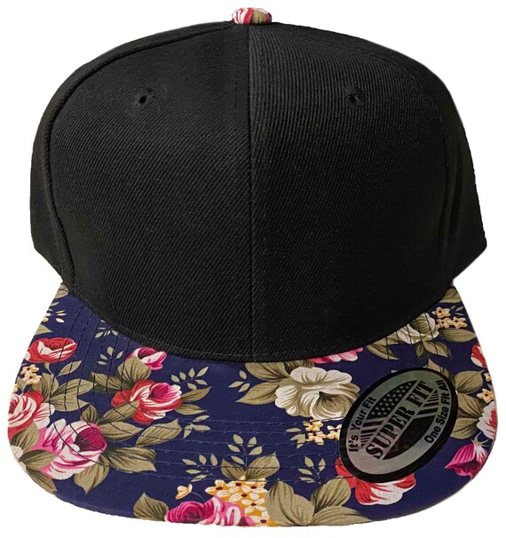 FLAT BILL SNAPBACK Vintage Flower 