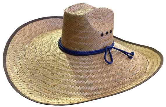 Mens extra wide brim straw hats hotsell