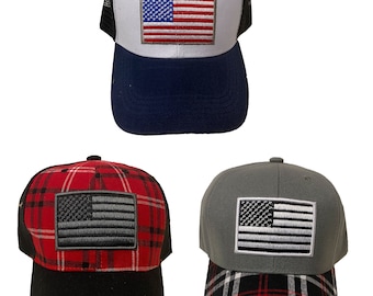 American Flag Baseball Cap Hat