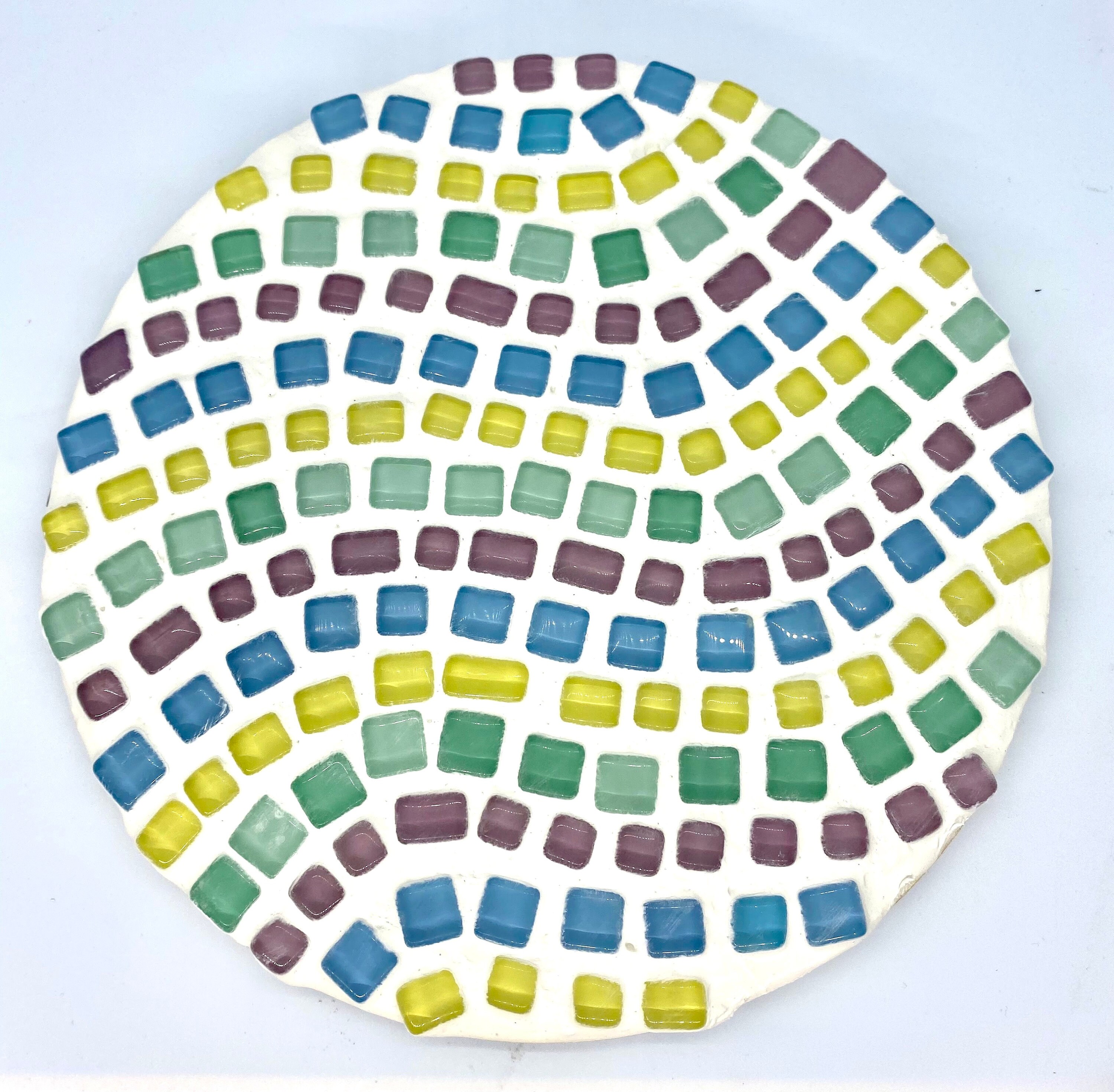 Mosaic Craft Kits For Adults Trivet For Hot Dishes Candle Etsy