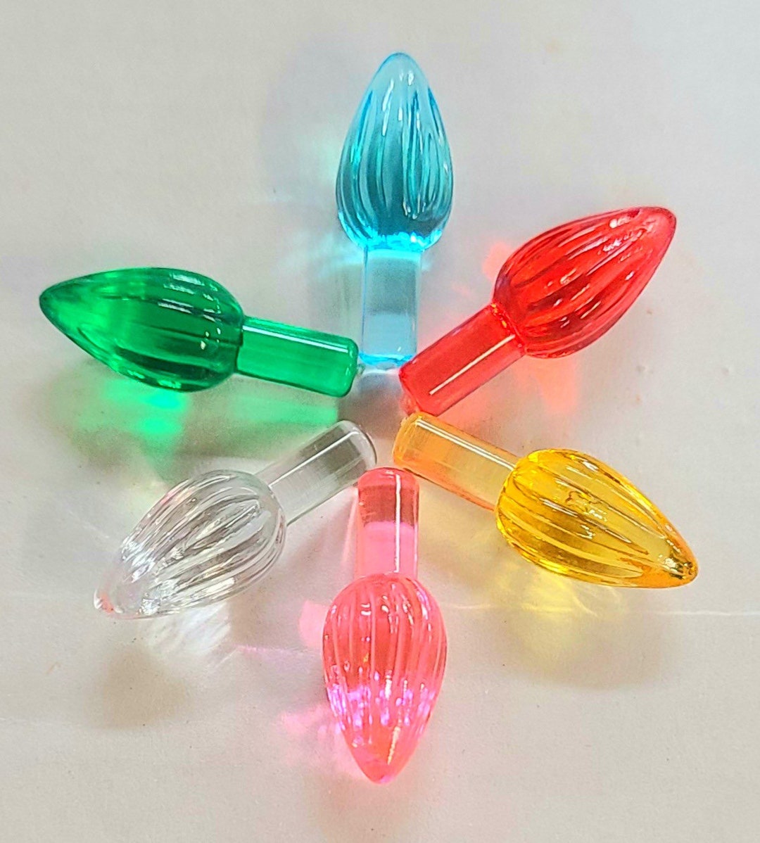 24 Replacement Lights for Ceramic Christmas Tree Lights Vintage Ceramic