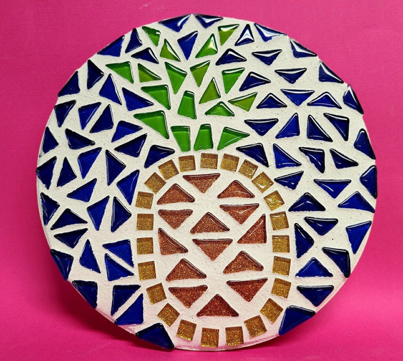 Easy Mosaic Kits Adults Trivet For Hot Dishes Pineapple Etsy