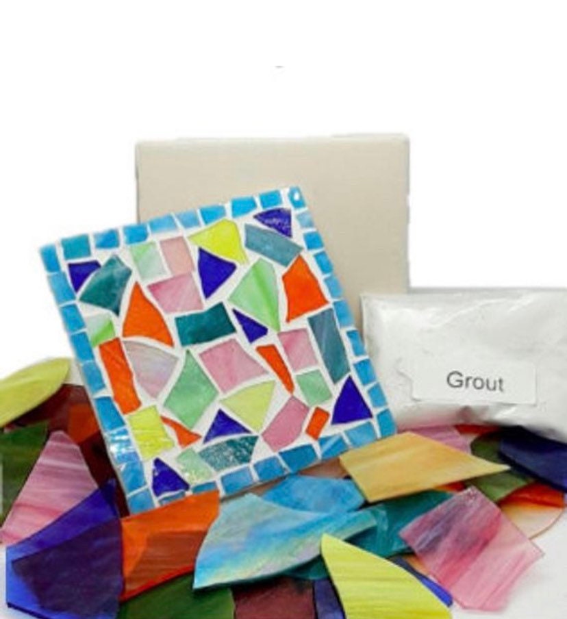 Craft Kits For Adults Mosaic Kit Mosaic Tile Kits Glass Etsy