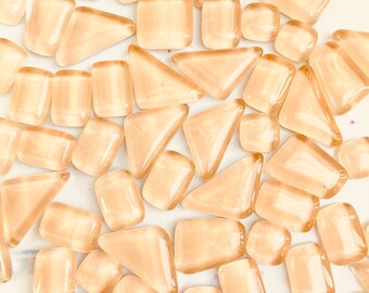 Peças de mosaico de vidro coloridas para artesanato