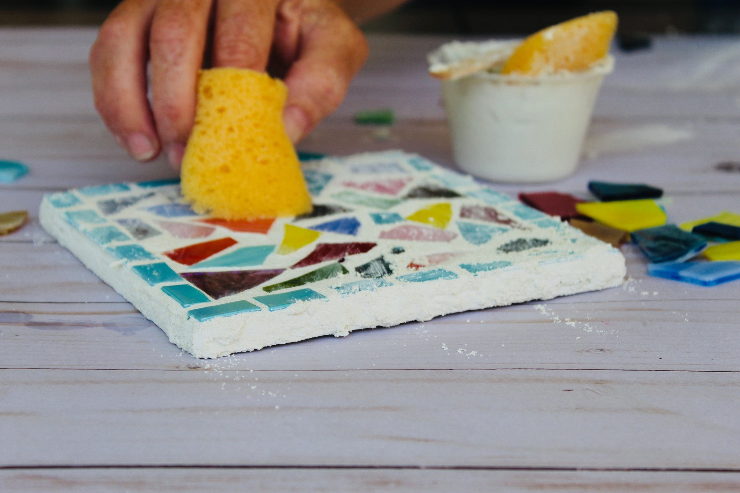 Craft Kits For Adults Mosaic Kit Mosaic Tile Kits Glass Etsy