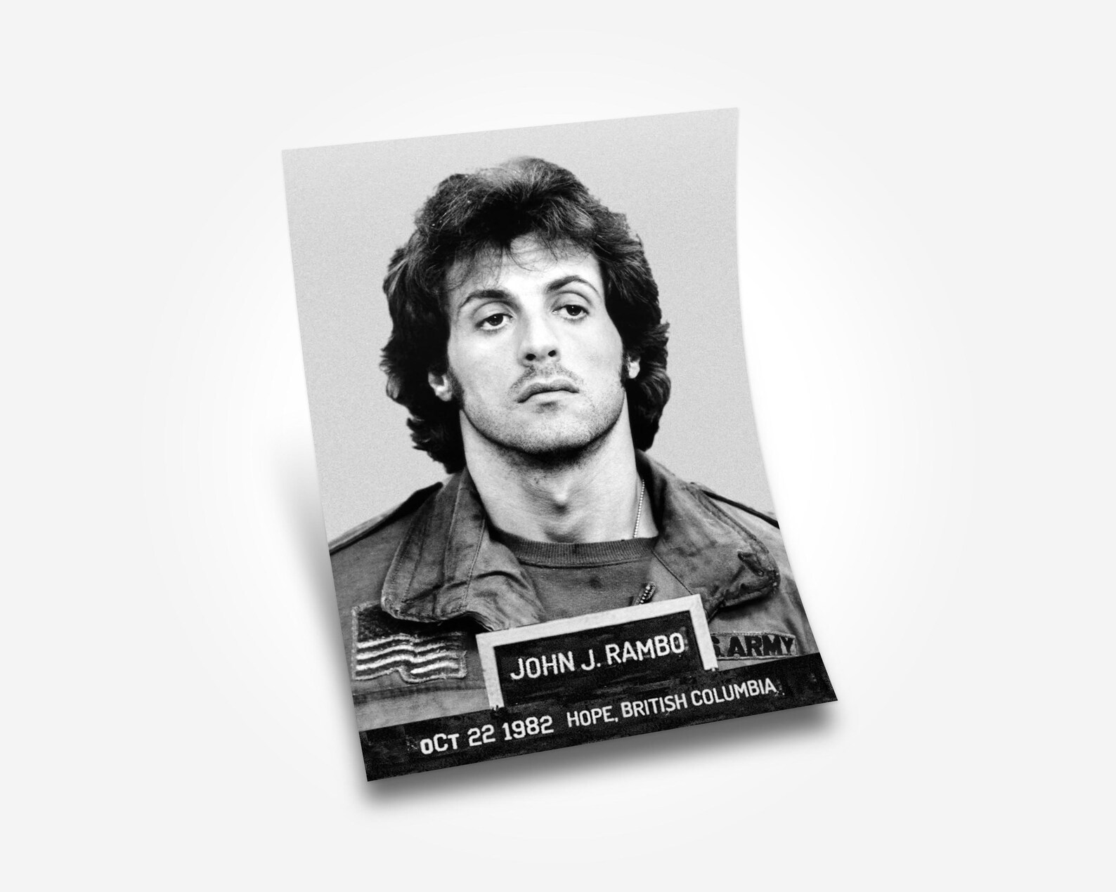 john rambo mugshot