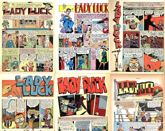 Lady Luck Comics Collection: 1940s Quality Comics (PDF Files)