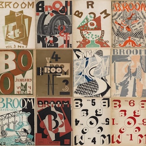 Broom: An International Magazine of the Arts 1921 - 1924. 21 Issues PDF. Vintage art & culture magazines early twentieth century.