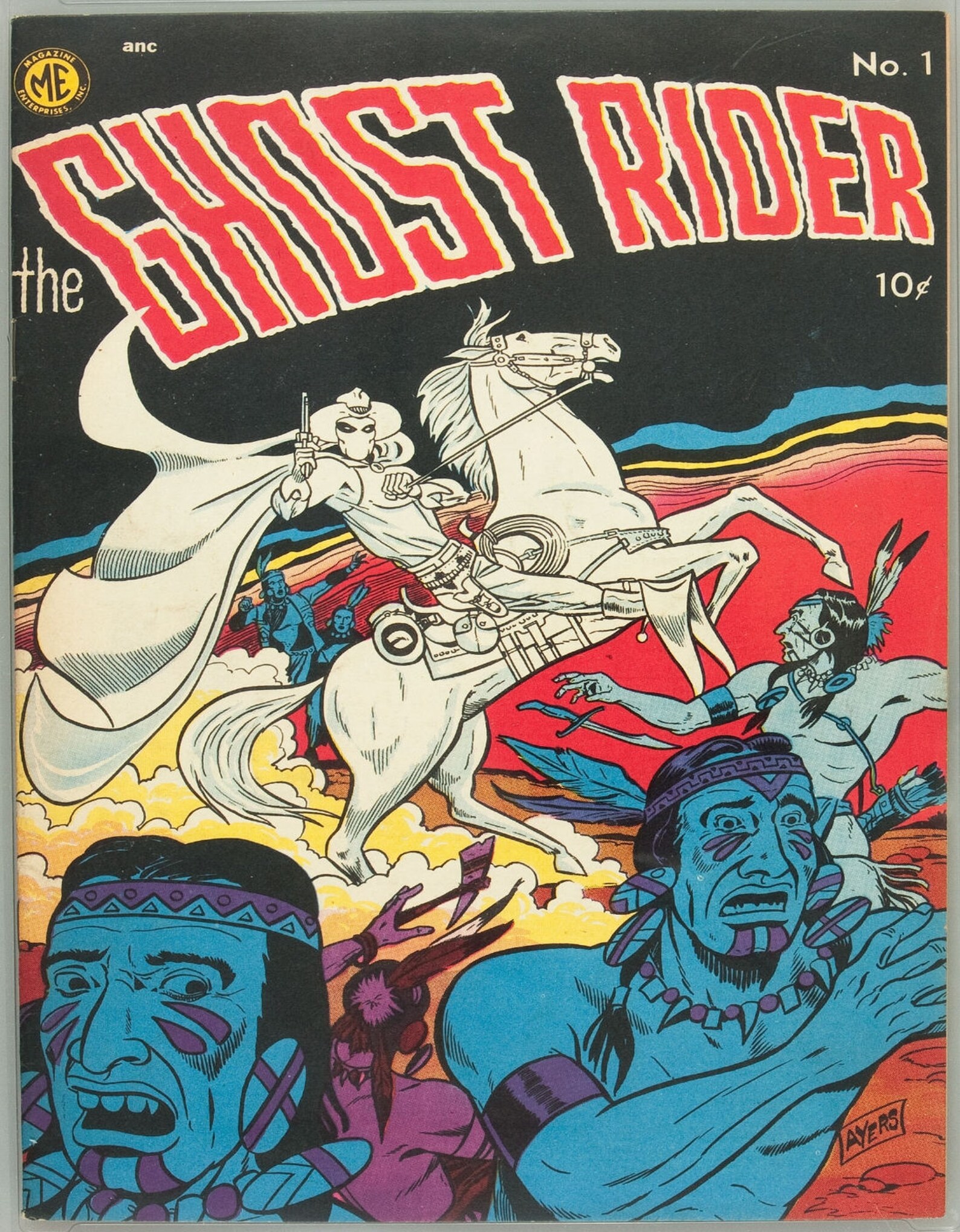 Ghost Rider Comic 50th Issue Ghost Rider 1950s Comic Book Collection: Wild West Horror (13 Issues ...