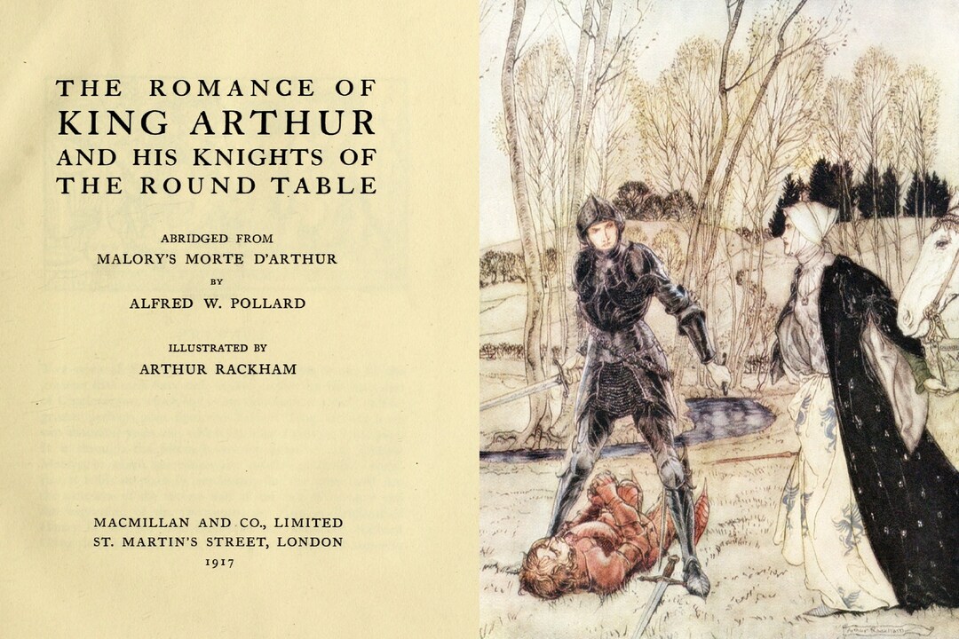 The Romance of King Arthur, 1917. Sir Lancelot, Sir Gareth, Sir
