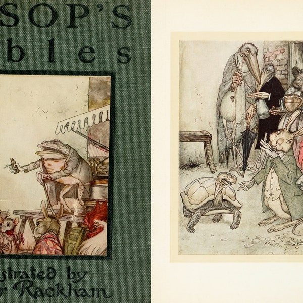 Aesop's Fables. A collection of ancient fables from Greece illustrated by Arthur Rackham. PDF format.