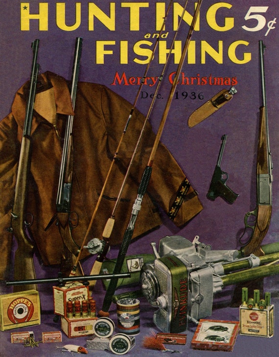1930s Hunting & Fishing Magazines. Trout, Skeet, Fly Fishing, Casting,  Bait. Vintage Mens Magazines 2 Issues PDF. -  Canada