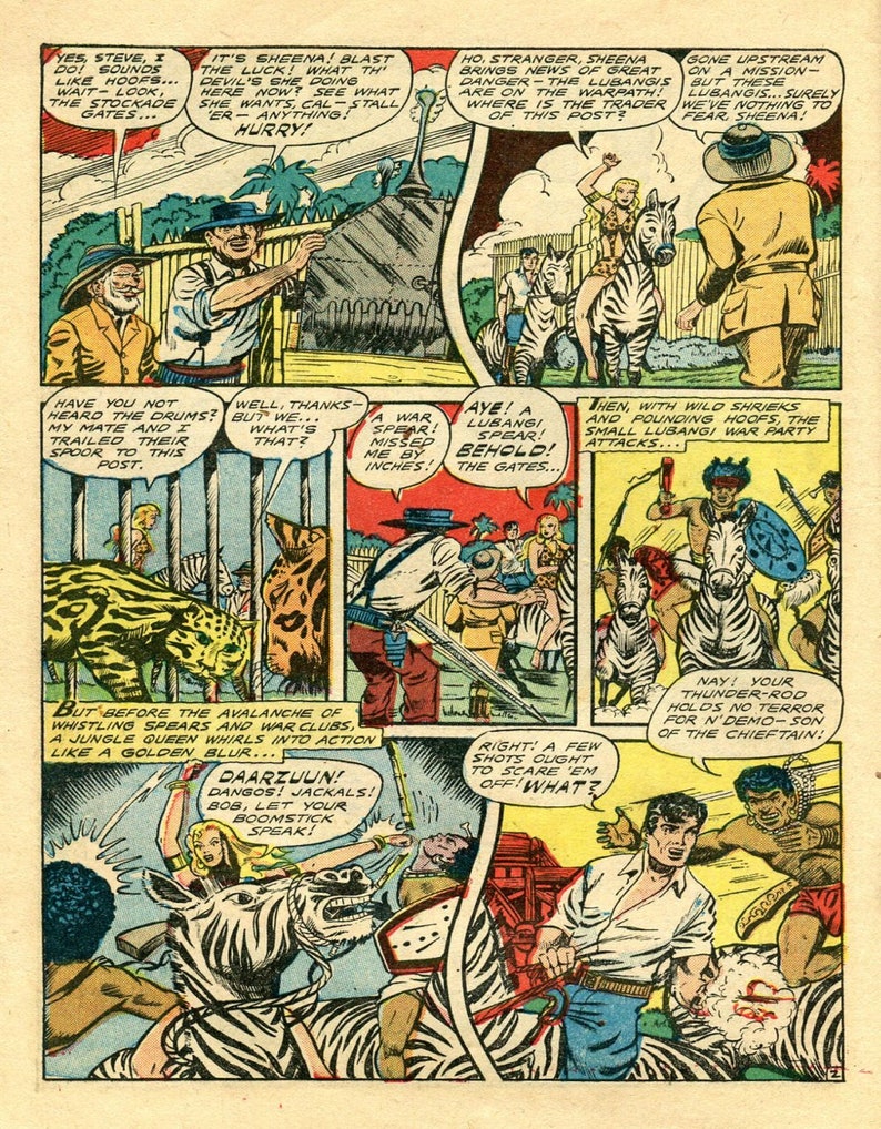 Sheena Queen of the Jungle Comic Collection. Over 2000 Pages of Sheena