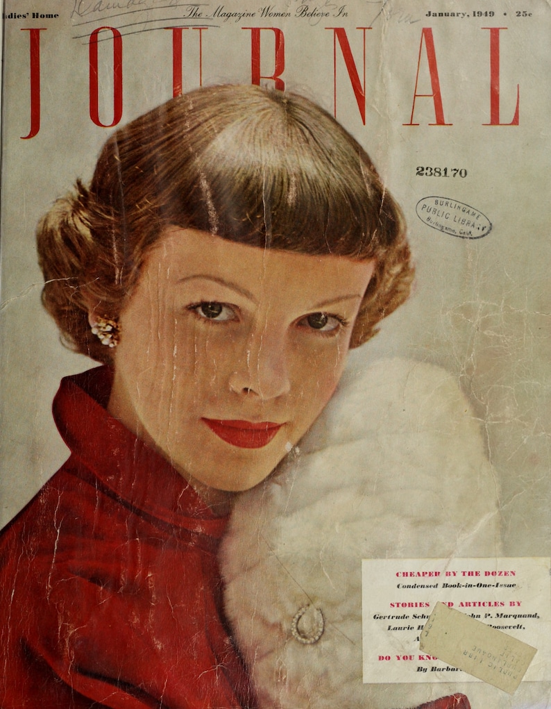 Ladies Home Journal vintage womans magazines 1948 to 1960. 36 Etsy