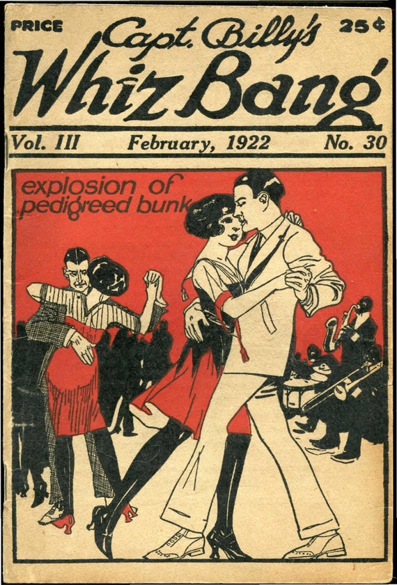 Vintage Captain Billy's Whiz Bang Magazine - 22 Issues (PDF
