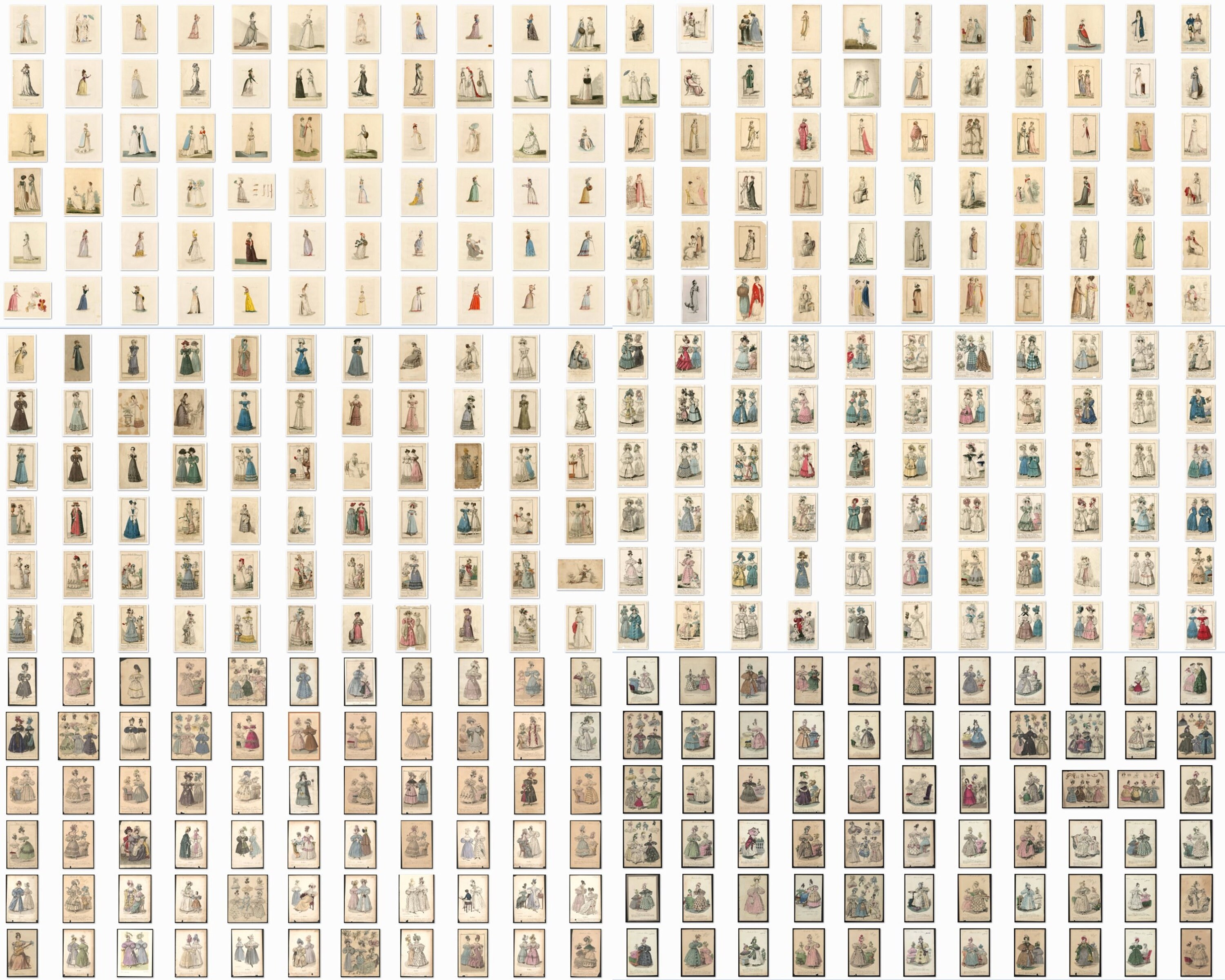 アンテイ-ク、フアツシヨン誌(The Lady、英国) 19世紀のお洒落な女性達 The Fashionable Lady in the 19th
