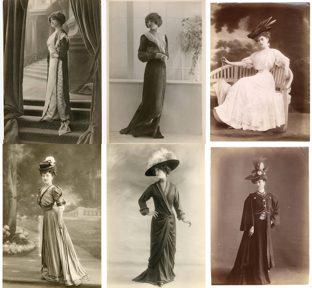 Buy Vintage French Fashion Gallery: 480+ Images (1895-1915) (JPG