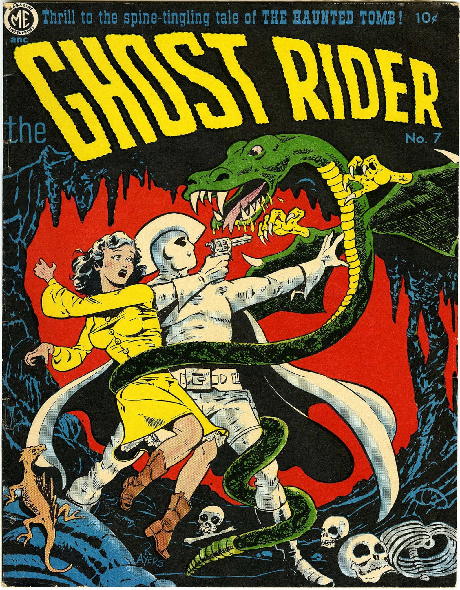 Ghost Rider Comic 50th Issue Ghost Rider 1950s Comic Book Collection: Wild West Horror (13 Issues ...
