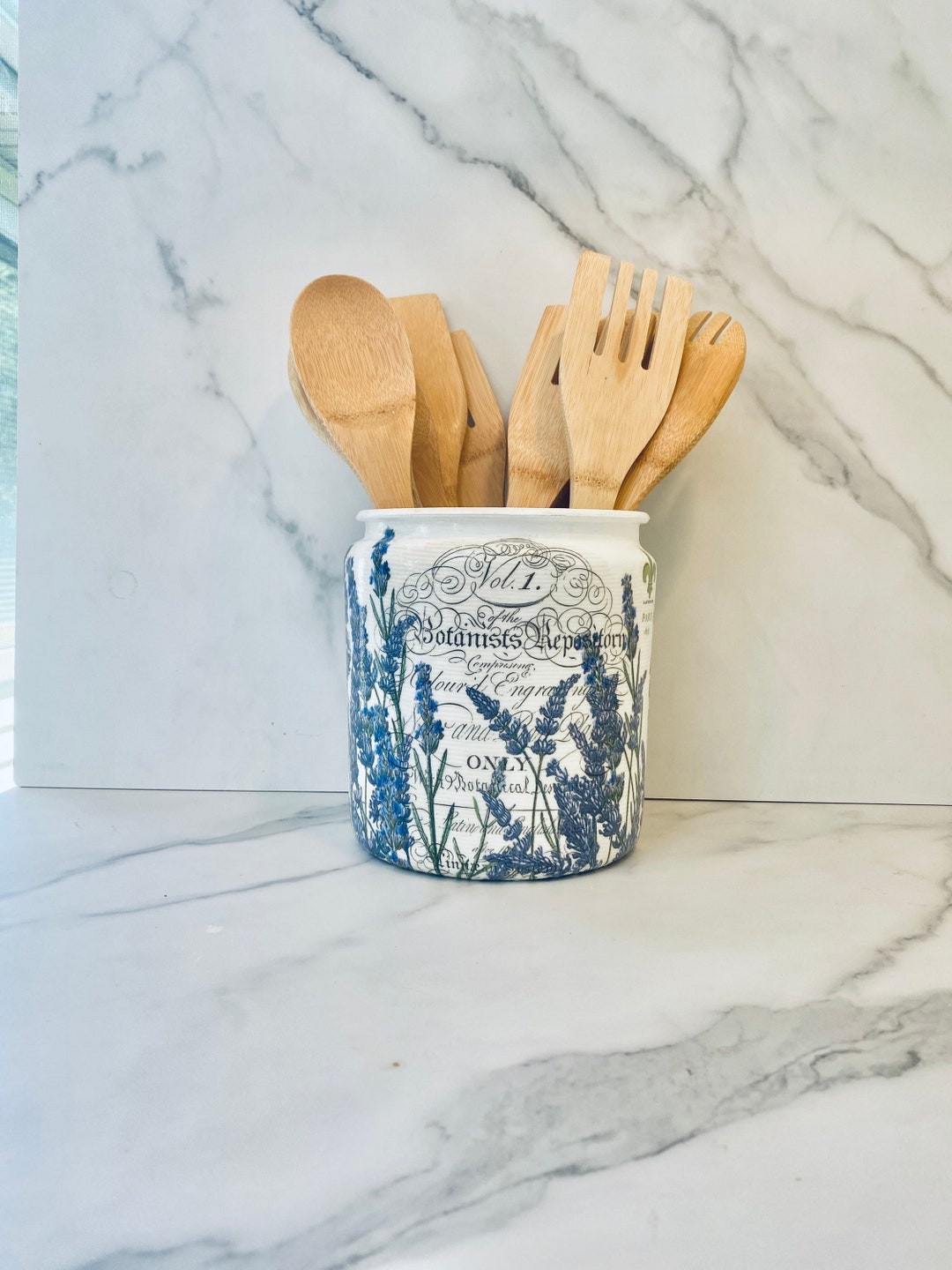 French Country Kitchen Utensil Holder