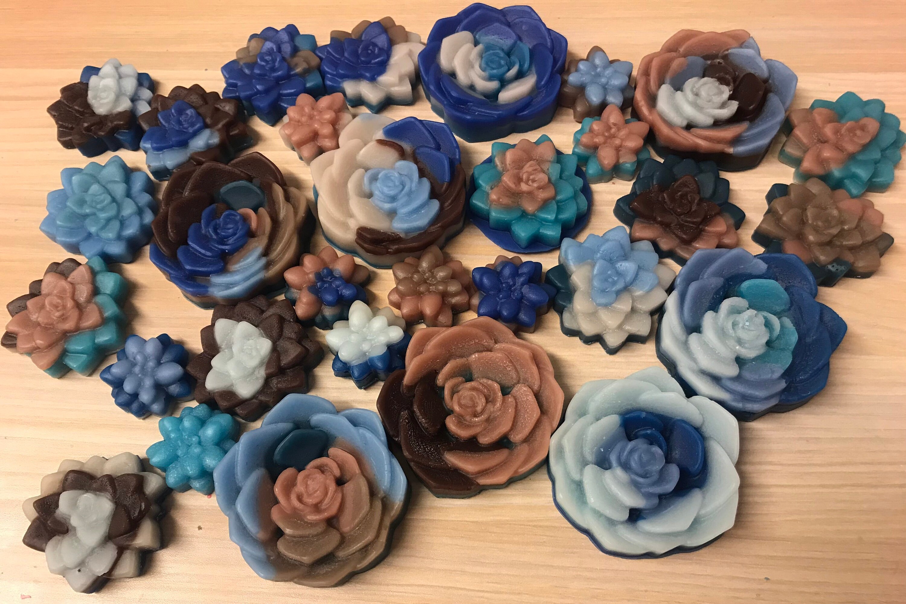 30 Personalized Scented Wax Melts Unique custom made gift Etsy