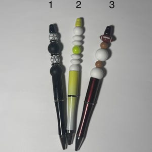 Sports Beaded Pens