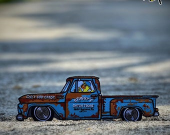 Zero F*cks Duck ZFD Stubby’s Gator Tours Chevy C-10 Truck Embroidered Patch