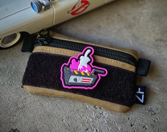 Dangerous Goods® ZeroFucks Buster Ghost Trap PVC Ranger Eye EDC Patch - V2 Pink