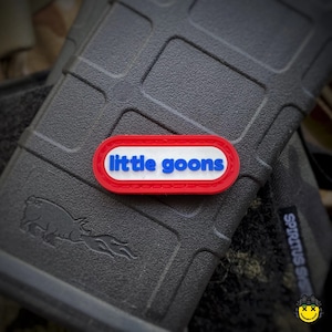 Little Goons Logo Mini PVC Ranger Eye EDC Patch