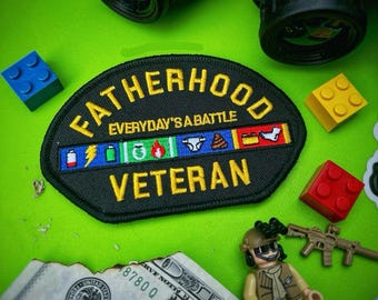 Dangerous Goods Fatherhood Veteran Dad Morale Patch