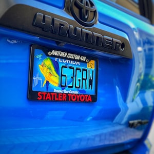 STATLER TOYOTA “Another Custom 4x4” License Plate Frame