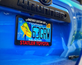 STATLER TOYOTA “Another Custom 4x4” License Plate Frame