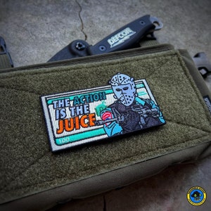 The Action is the Juice EDC Morale Patch