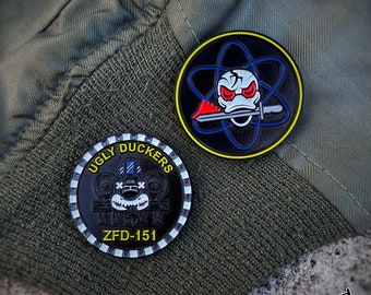 Zero F*cks Duck ZFD-151 Ugly Duckers A-10 Warthog Military Challenge Coin