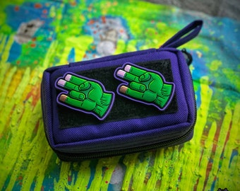 3D PVC Shocker Hand Morale Patch - EDC Pouch Patch