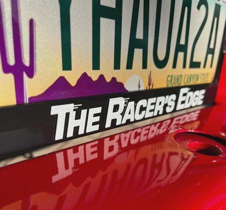 Racer's Edge “overnight Parts From Japan” Shop License Plate Frame