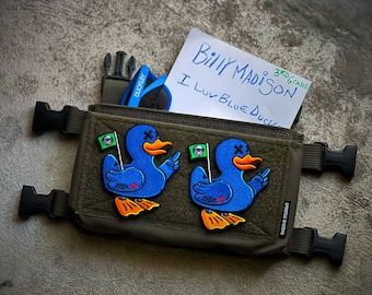 Zero F*cks Duck ZFD Billy’s Blue Duck Morale Patch