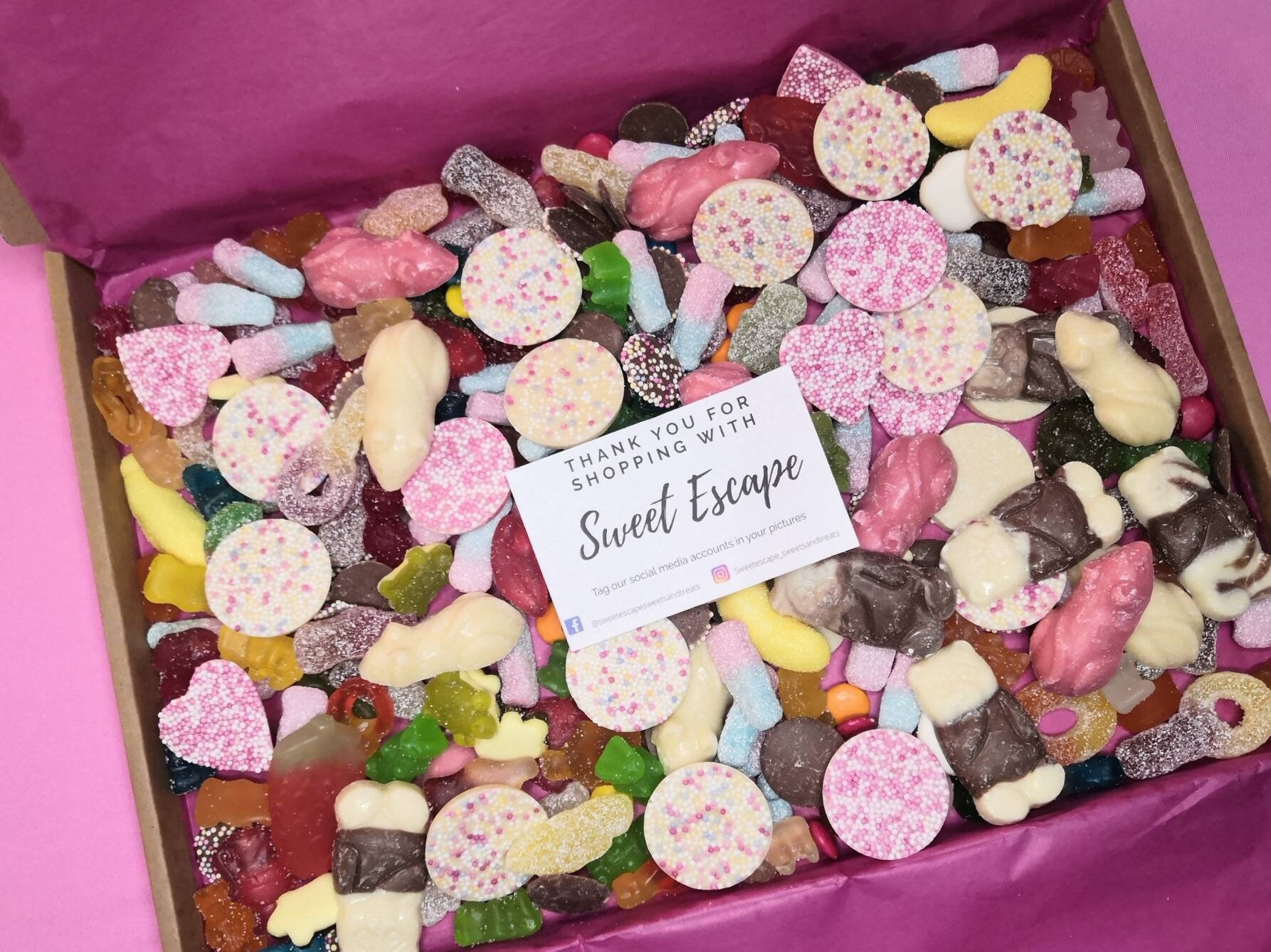 1kg Mix Sweets and Chocolate Pick and Mix Sweet Gift Etsy UK