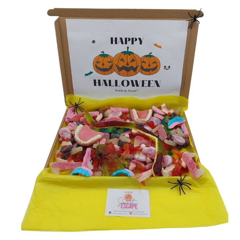 Sweet Treats Letter Box Sweets Pick and Mix Box Halloween Etsy UK