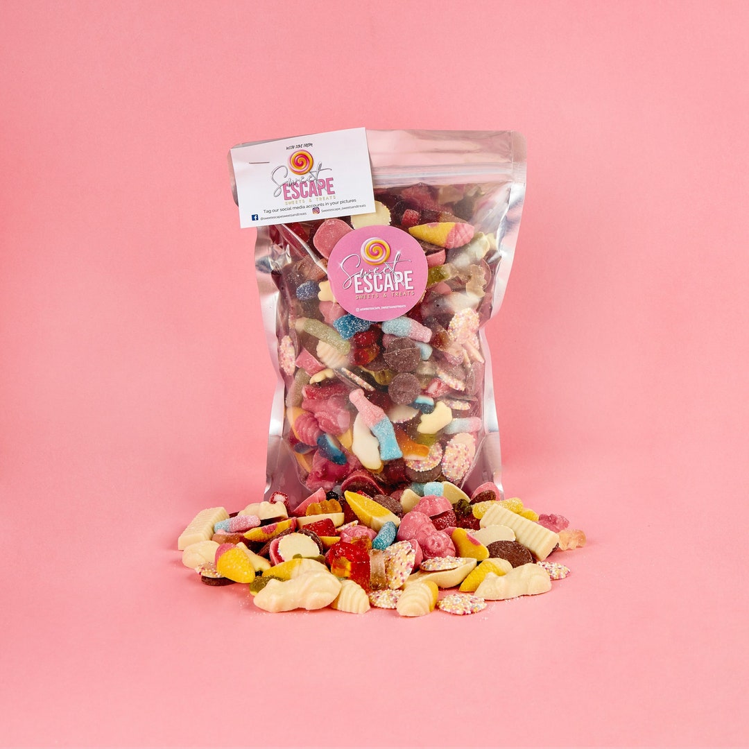 2kg Sweet Mix, Sweets and Chocolate Pick and Mix Pouch, Letter Box