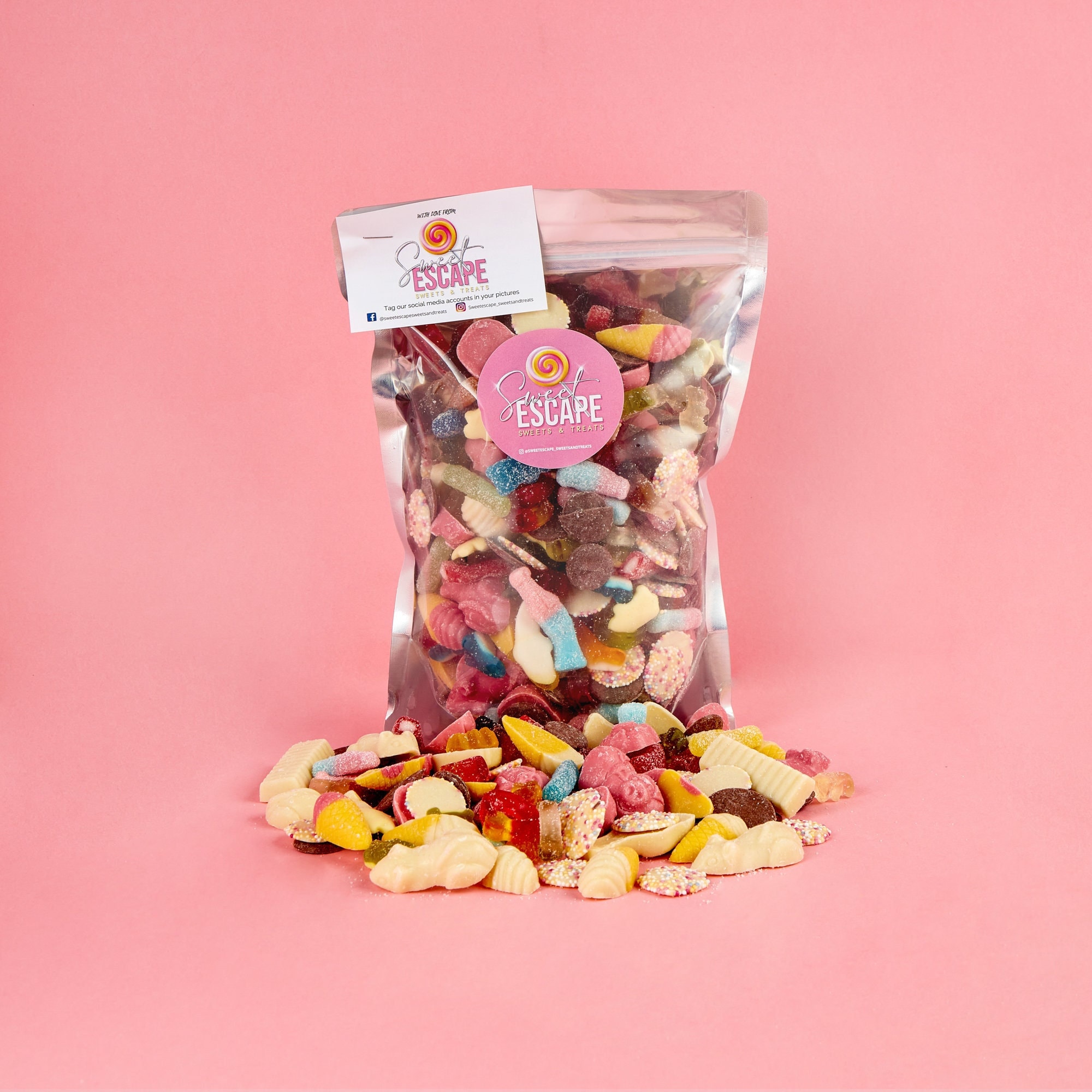 2kg Sweet Mix Sweets and Chocolate Pick and Mix Pouch Letter Etsy UK