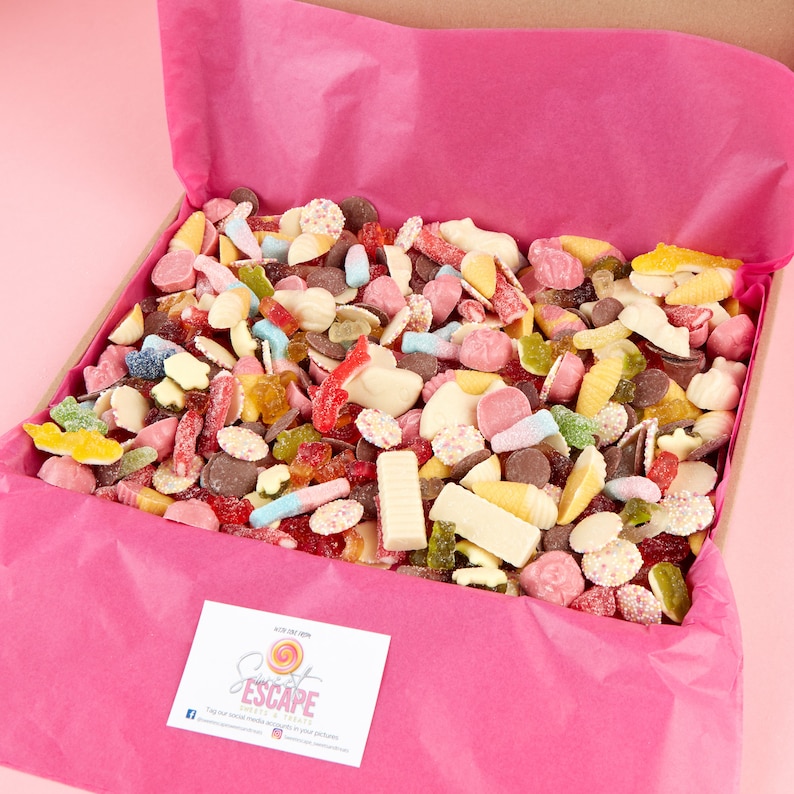 1kg Mix Sweets and Chocolate Pick and Mix Sweet Gift Etsy UK
