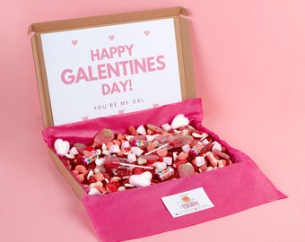 Galentine's Day Sweets Gift Box, Bestie Present, for her Valentines