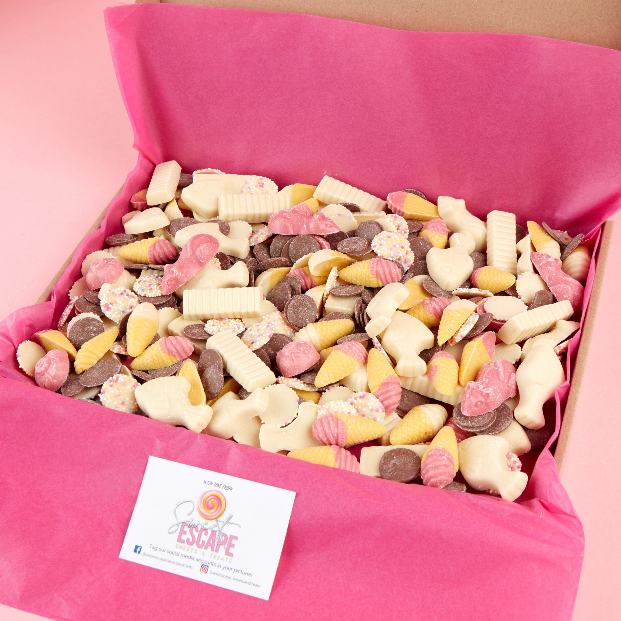 Chocolate Pick and Mix Box Letter Box Sweets Letter Box Etsy UK