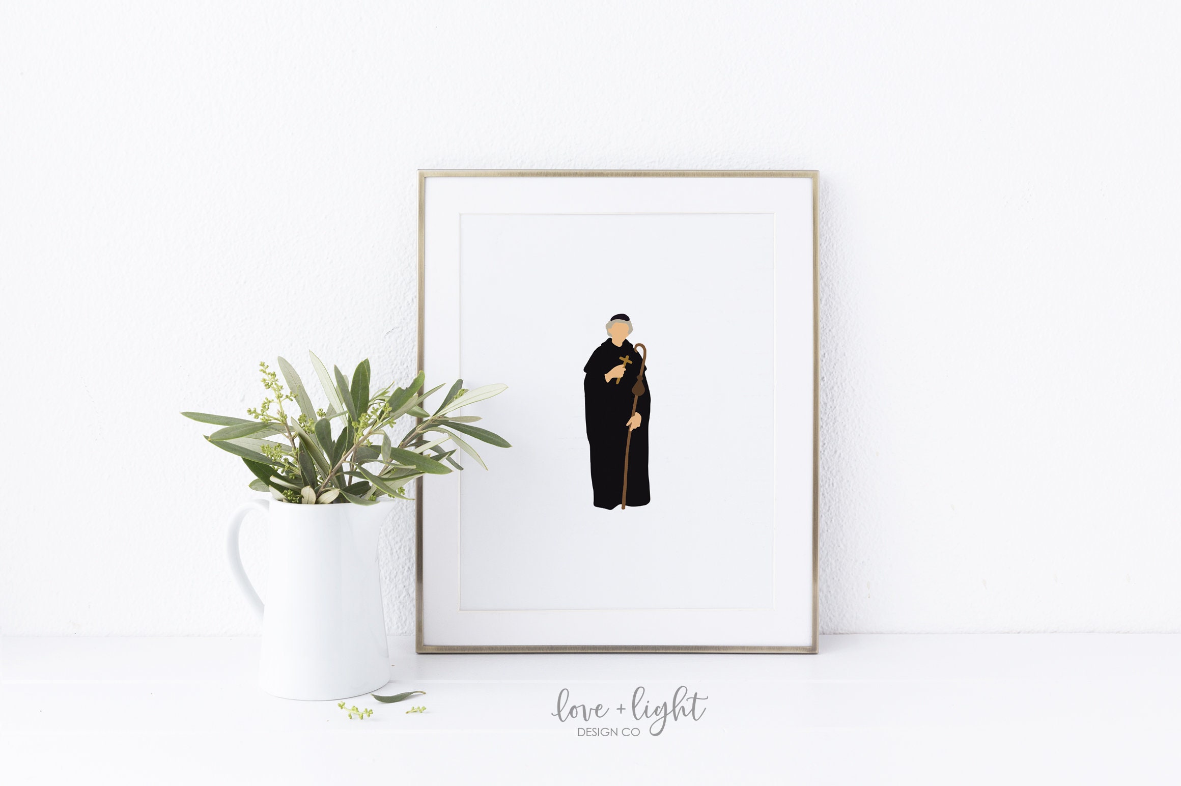 Saint Peregrine Printable Patron Saint of Cancer Saint Print | Etsy
